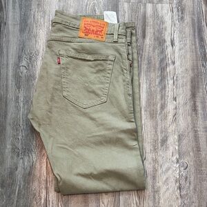Levi's Men's 505 Green Denim Pants Size 33x32 - Like New!